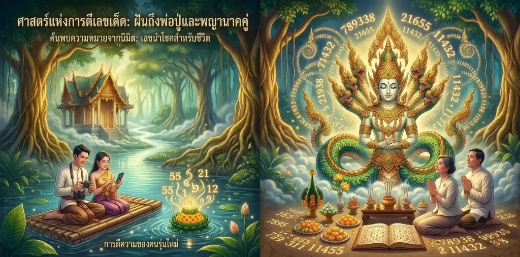 การตีความ ฝันเห็นพ่อปู่ศรีสุทโธเลขเด็ด มีชุดตัวเลขใดบ้างที่น่าสนใจ?
